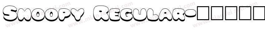 Snoopy Regular字体转换